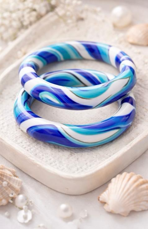 Lac Bangle-Evil Eye Swill