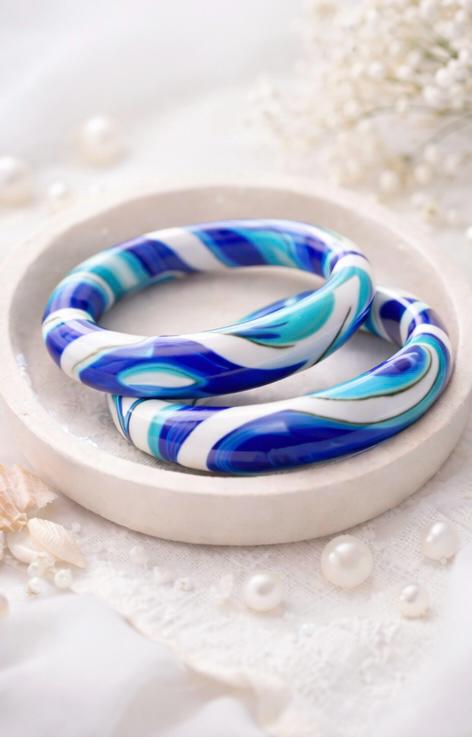 Lac Bangle-Evil Eye Swill