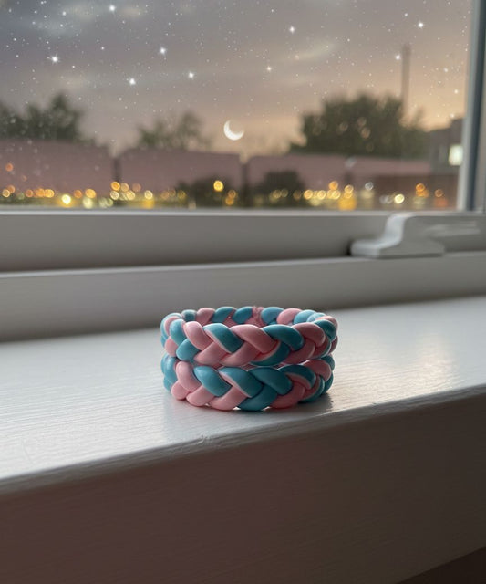 Lac Bangle-Cotton Candy