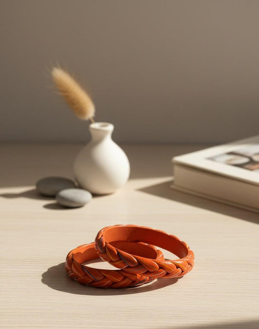 Lac Bangles- Cosmic Orange