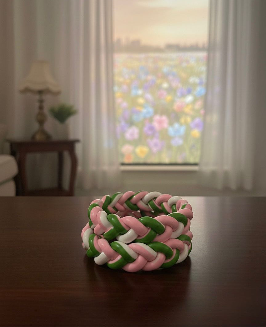 Lac Bangle-Pistachio Candy