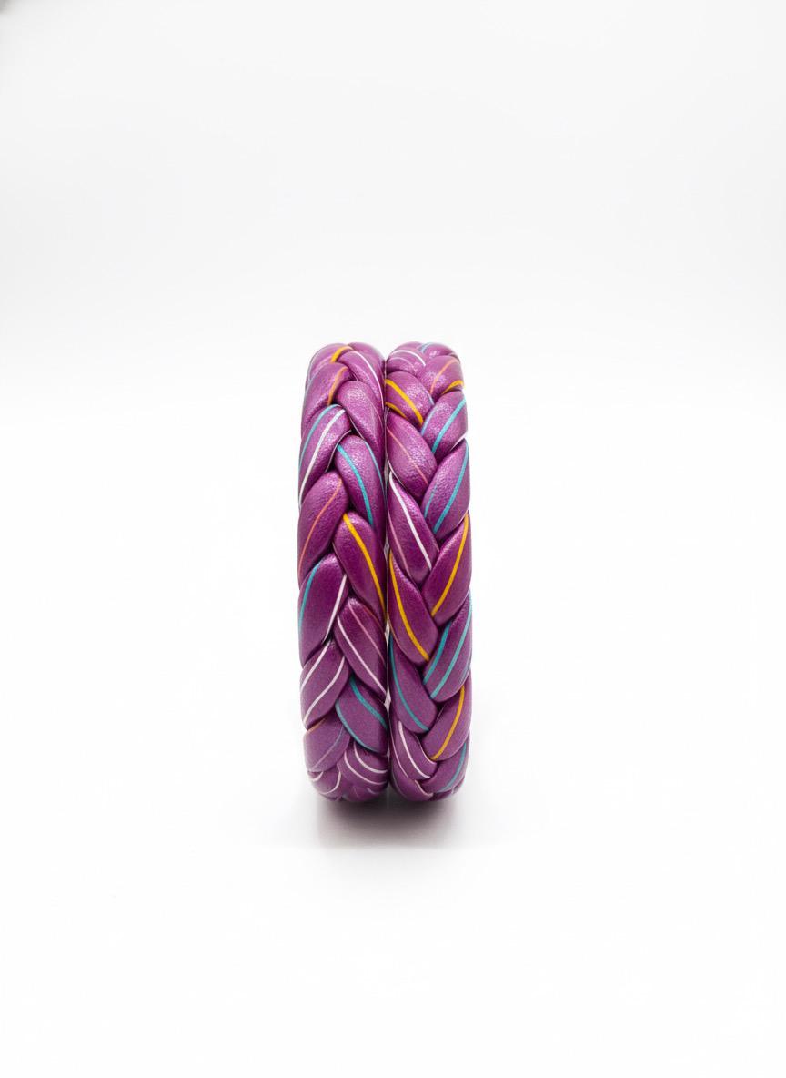 Lac Bangles- Orchid Purple