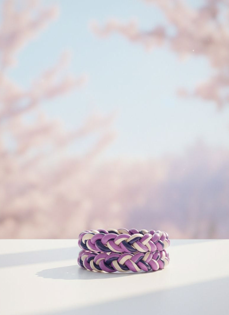 Lac Bangles-Lavender Mist