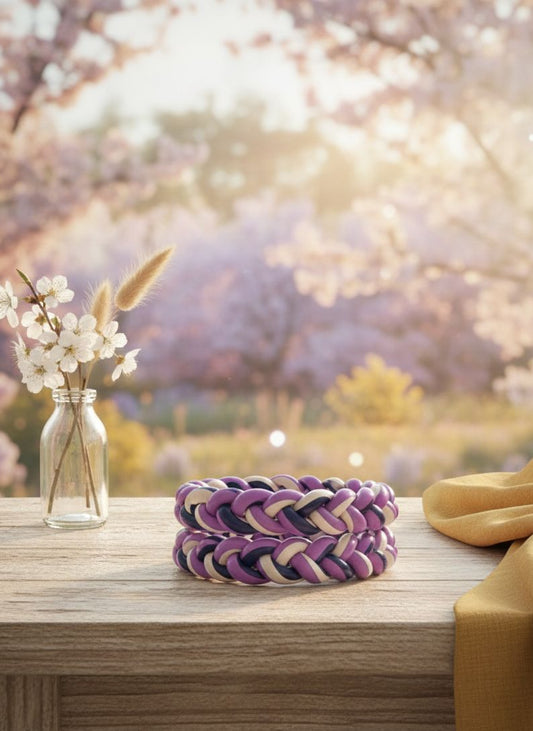 Lac Bangles-Lavender Mist